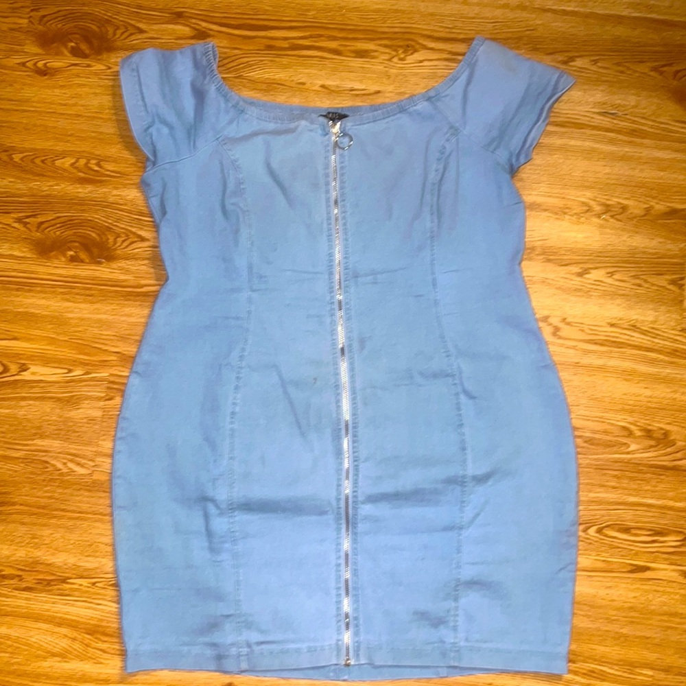 Bodycon Jean dress 3x